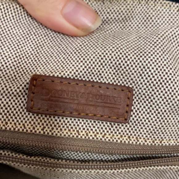 Large Dooney and Bourke canvas tote - Picture 3 of 3